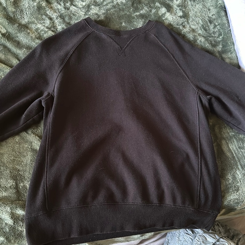 Large casual sweatshirt